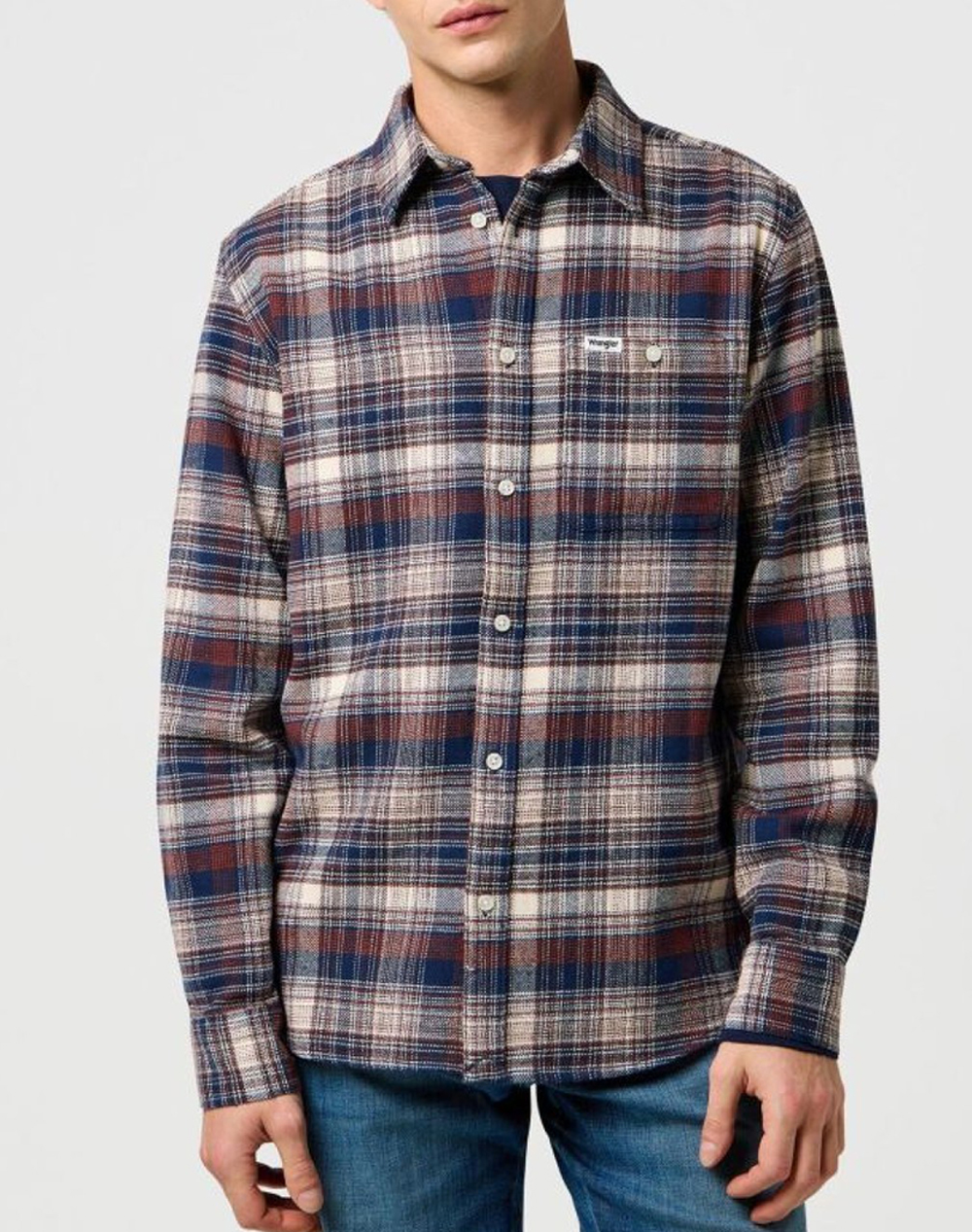 WRANGLER BRUSHED 1 PKT SHIRT
