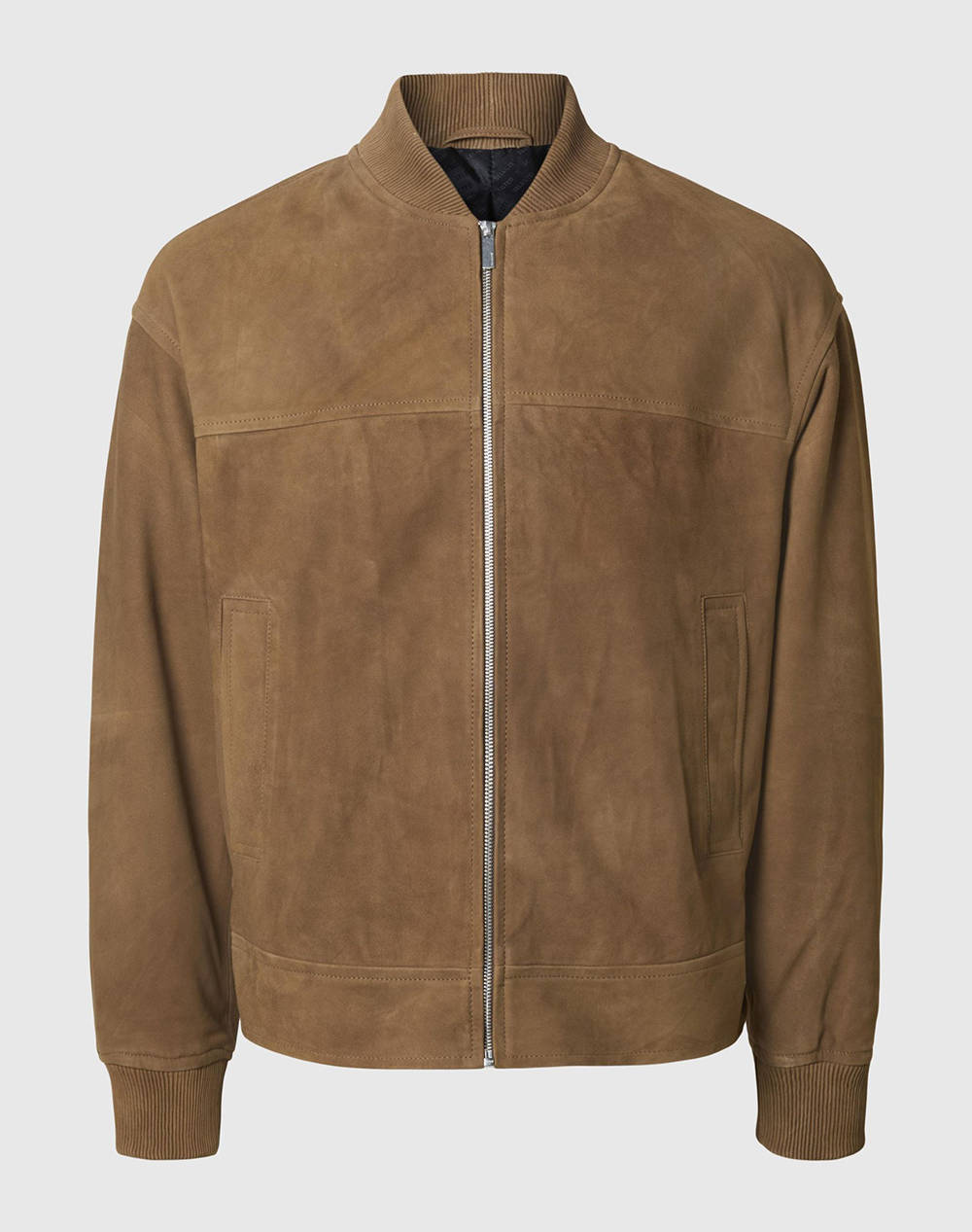 SELECTED SLHLARS SUEDE BOMBER JKT #S