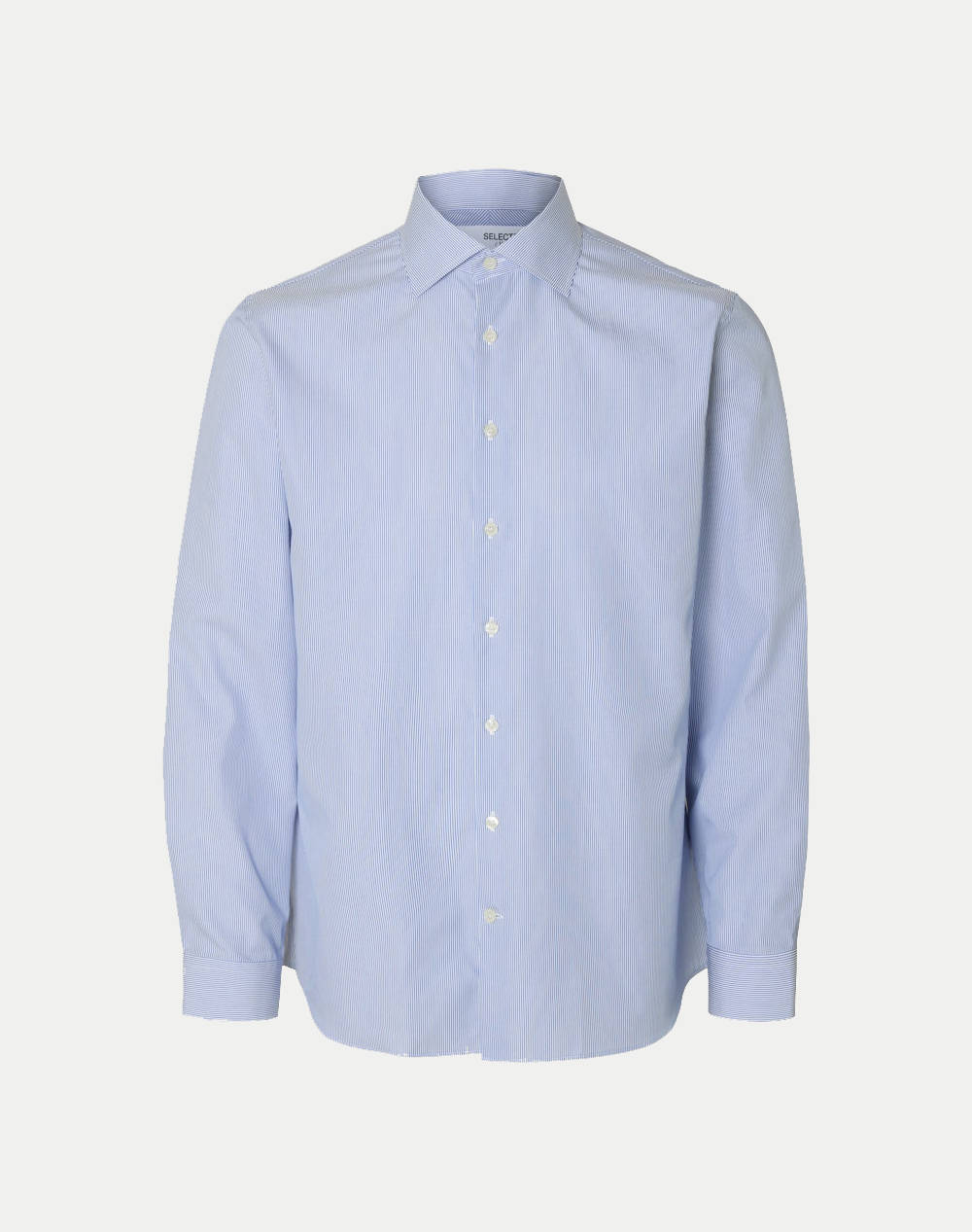 SELECTED SLHSLIM-LUX POPLIN MIX SHIRT LS NOOS