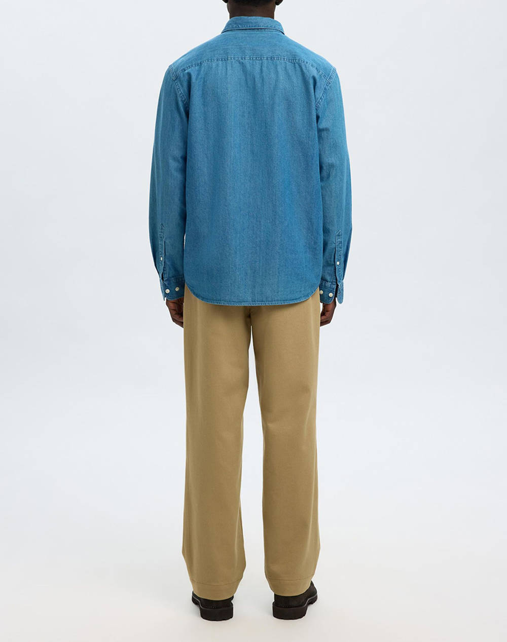 SELECTED SLHREGCARLO DENIM LS SHIRT NOOS