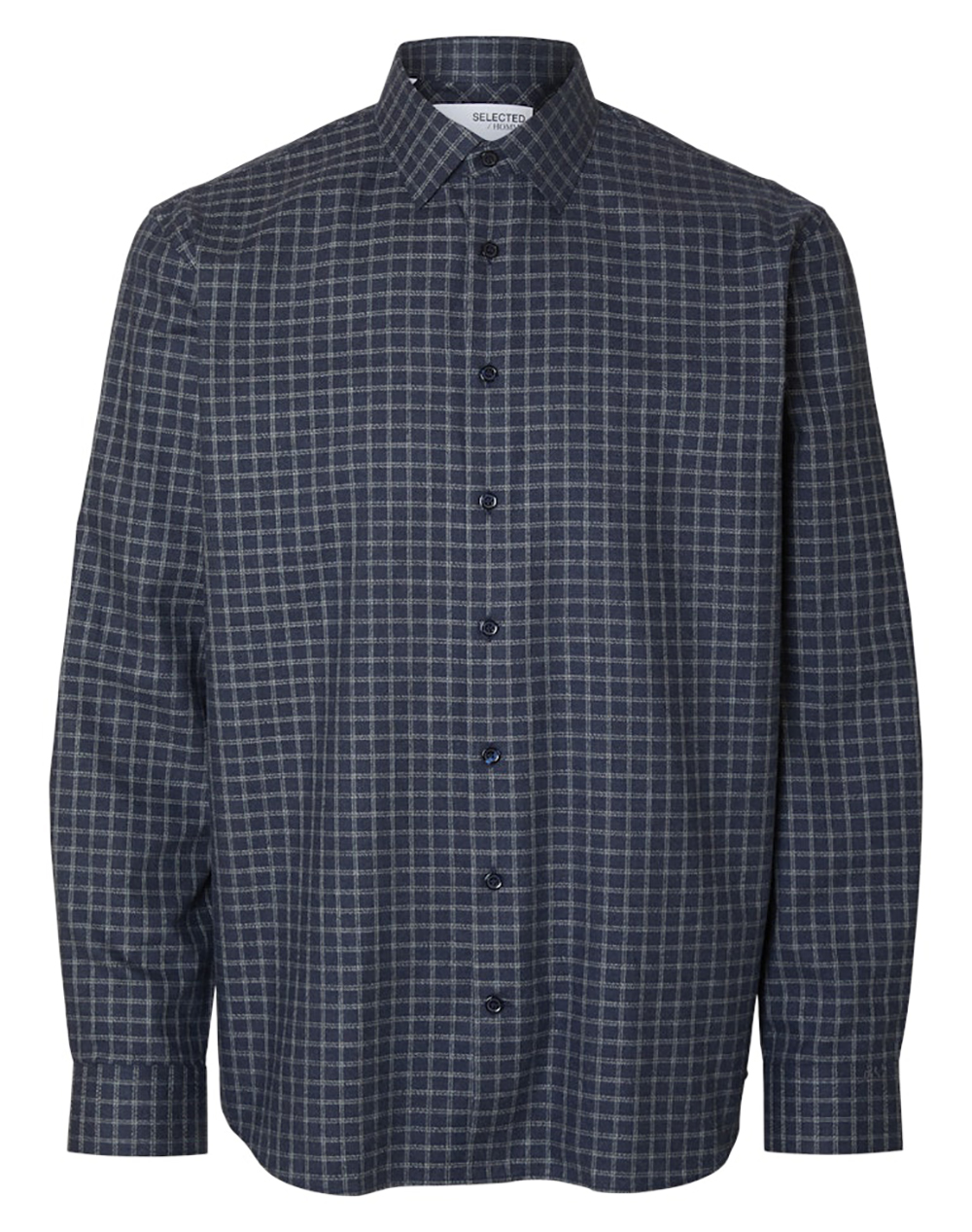 SELECTED SLHREG-LEO HEATHER SHIRT LS NOOS