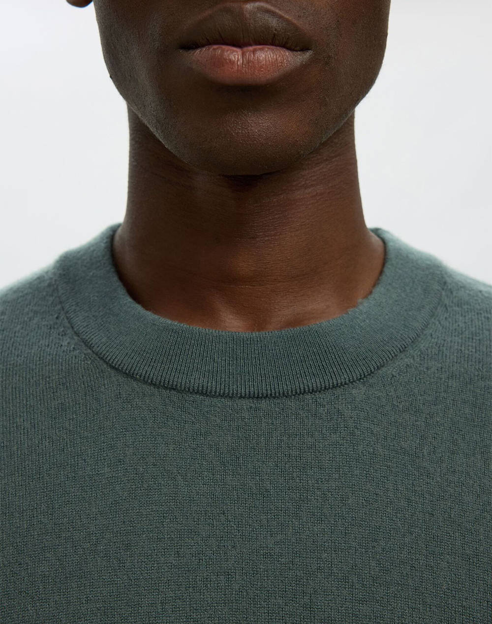 SELECTED SLHTRAY MERINO BRUSHED RELAXED CREW NOOS