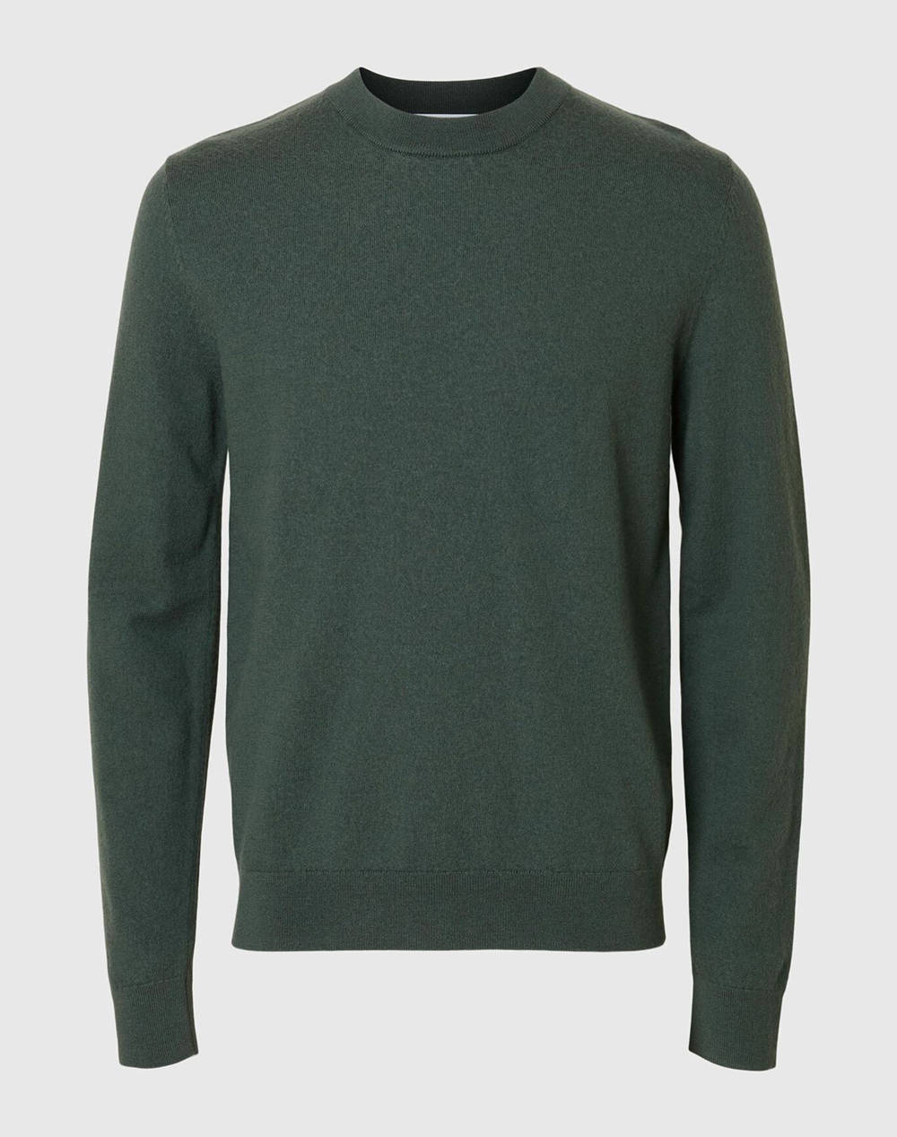 SELECTED SLHTRAY MERINO BRUSHED RELAXED CREW NOOS