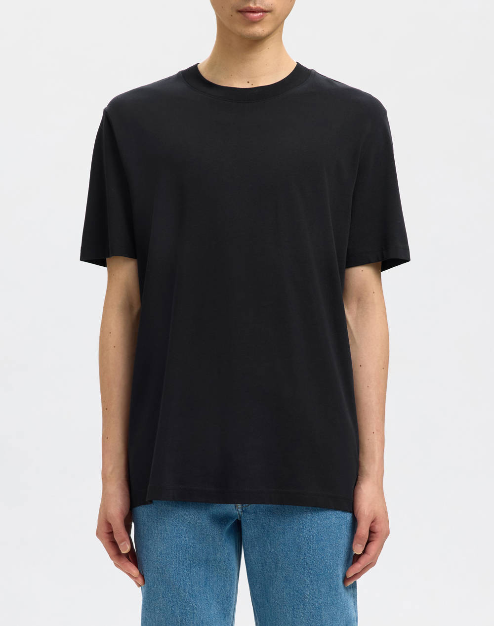 SELECTED SLHCOLMAN SS O-NECK TEE NOOS