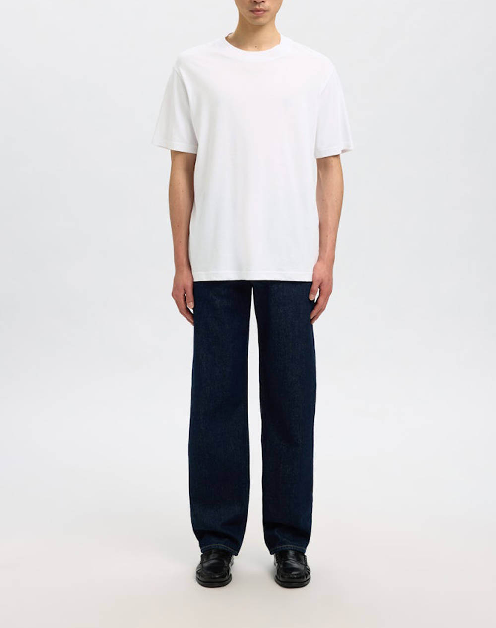 SELECTED SLHCOLMAN SS O-NECK TEE NOOS
