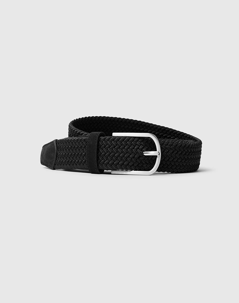 SELECTED SLHTOM BRAIDED TEXTILE BELT