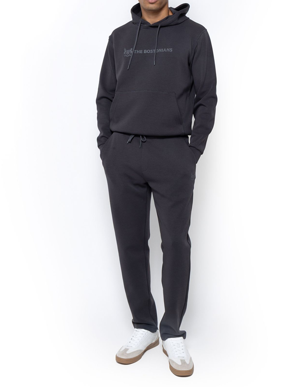 THE BOSTONIANS PANTALONI DE TRENING DIN BUMBAC REGULAR FIT