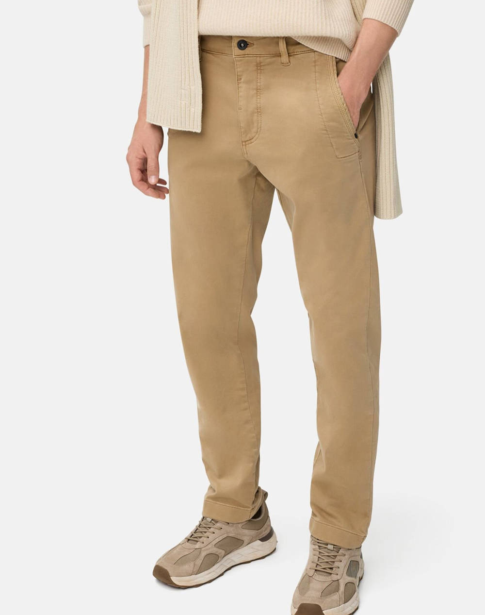 CAMEL ACTIVE PANTALONI CHINO Regular Basic fleXXXactive