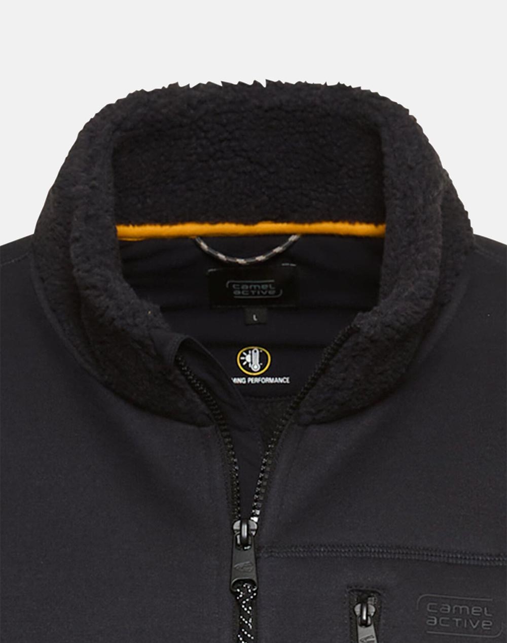 CAMEL FLEECE JACKET