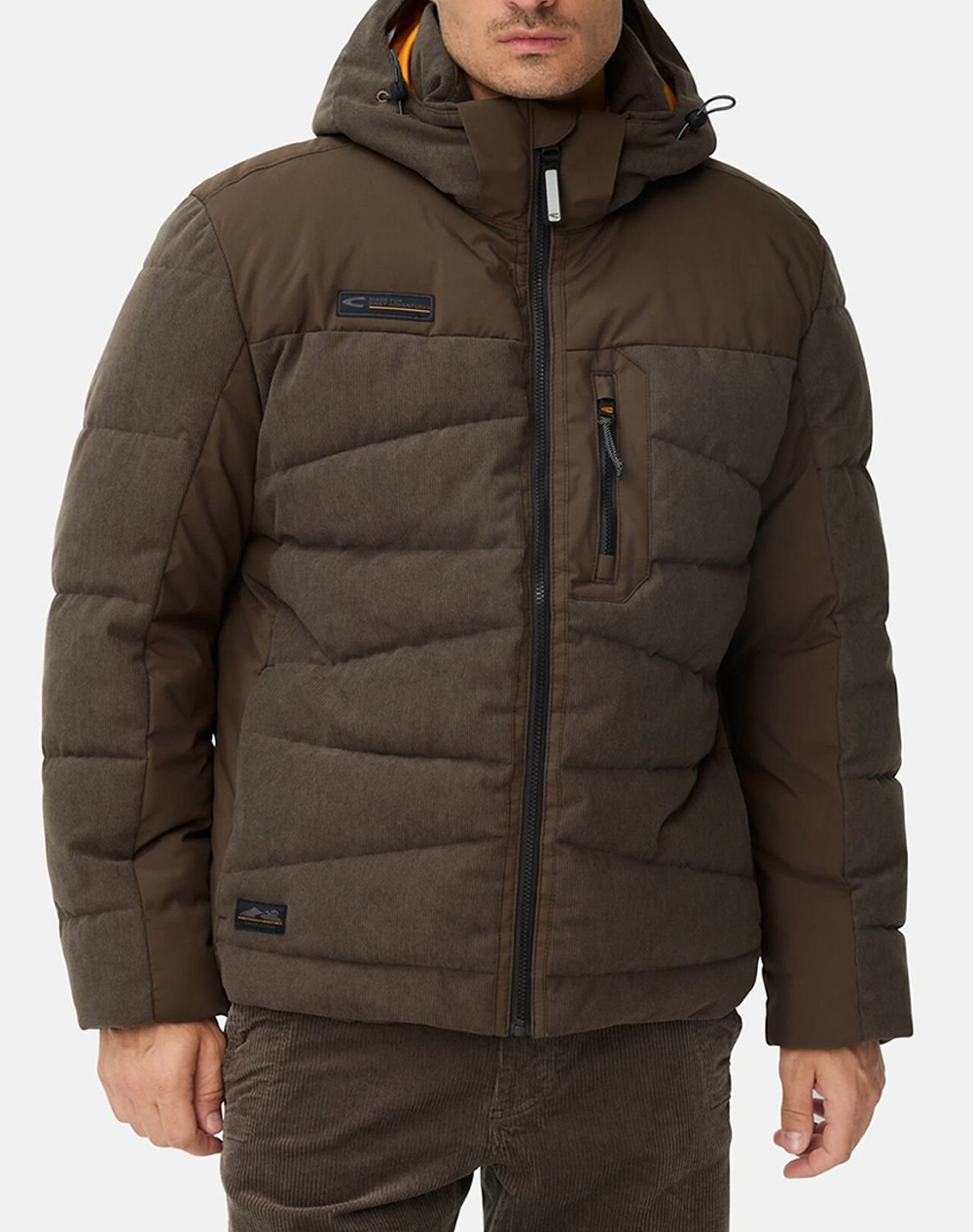 CAMEL ACTIVE GEACA Quilted Blouson Material Mix