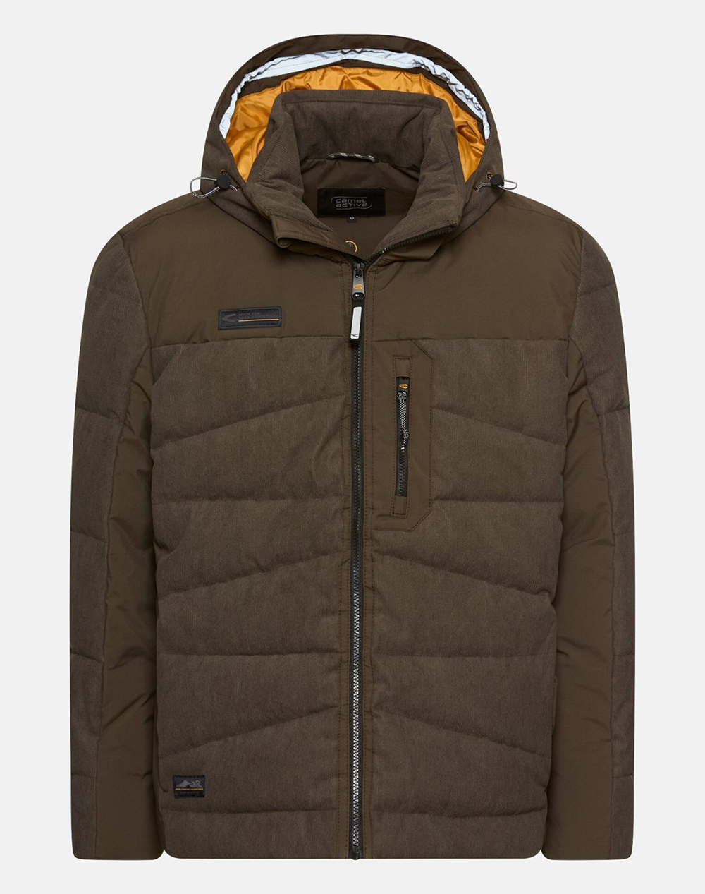 CAMEL ACTIVE GEACA Quilted Blouson Material Mix