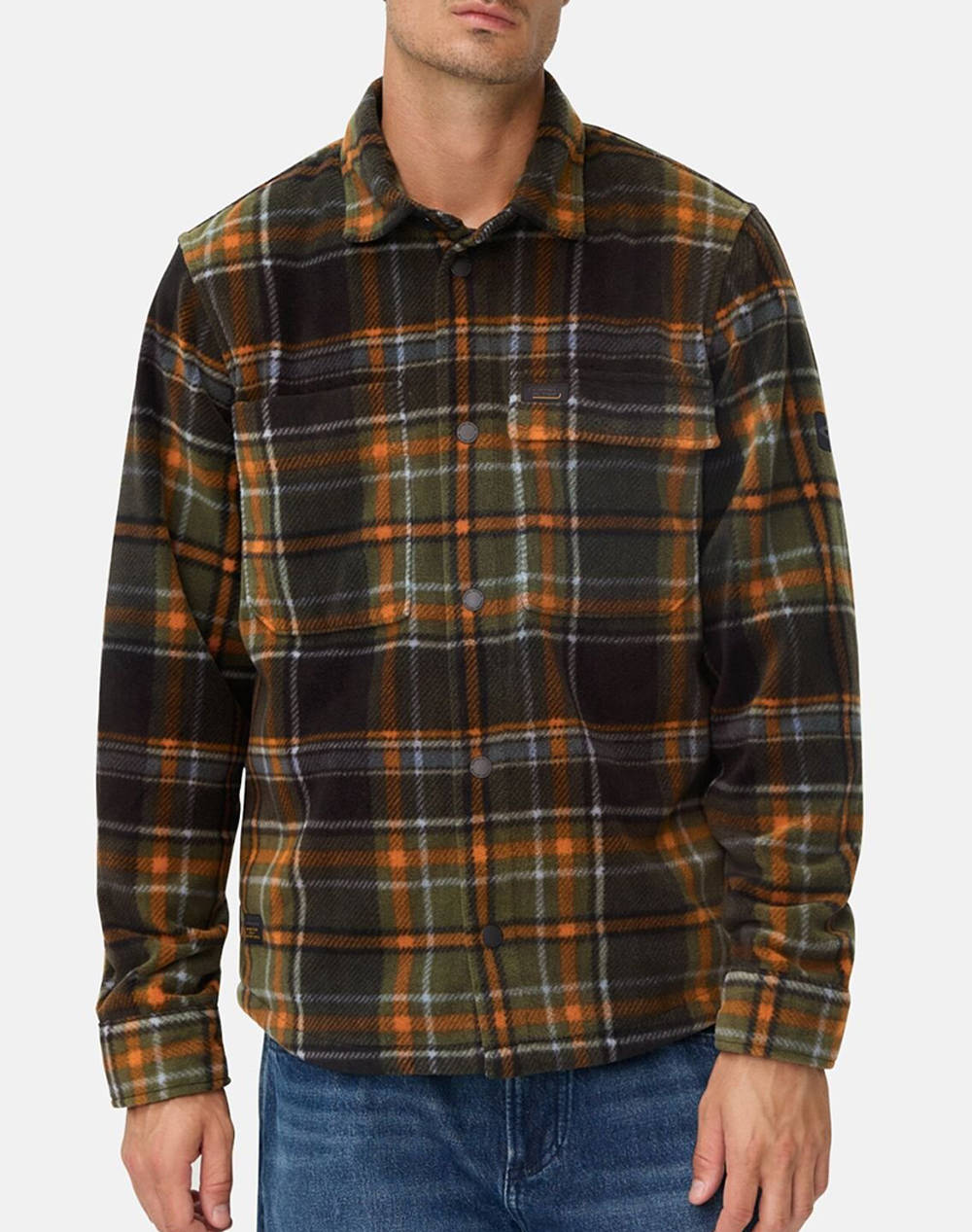 CAMEL ACTIVE CAMASA Overshirt Check