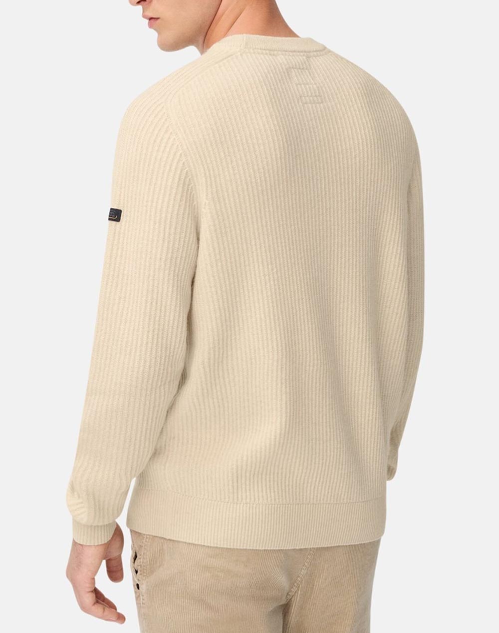 CAMEL Pullover Tricotat Crewneck wool
