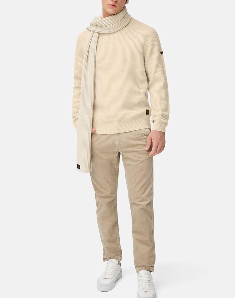 CAMEL Pullover Tricotat Crewneck wool