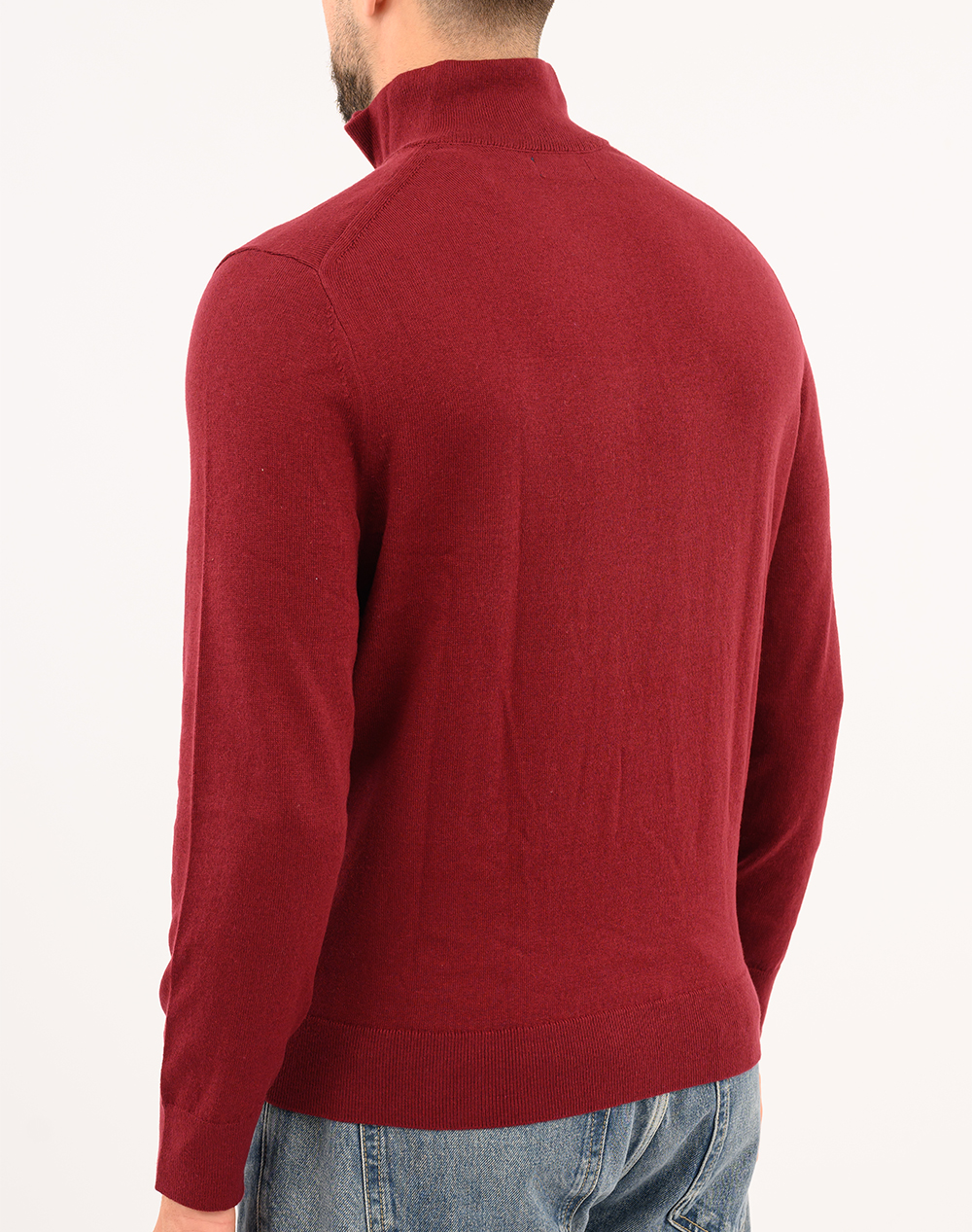 NAUTICA BLUZA TRICOTATA ΜΜ PERFORMANCE SOLID 1/4 ZIP (12GG)