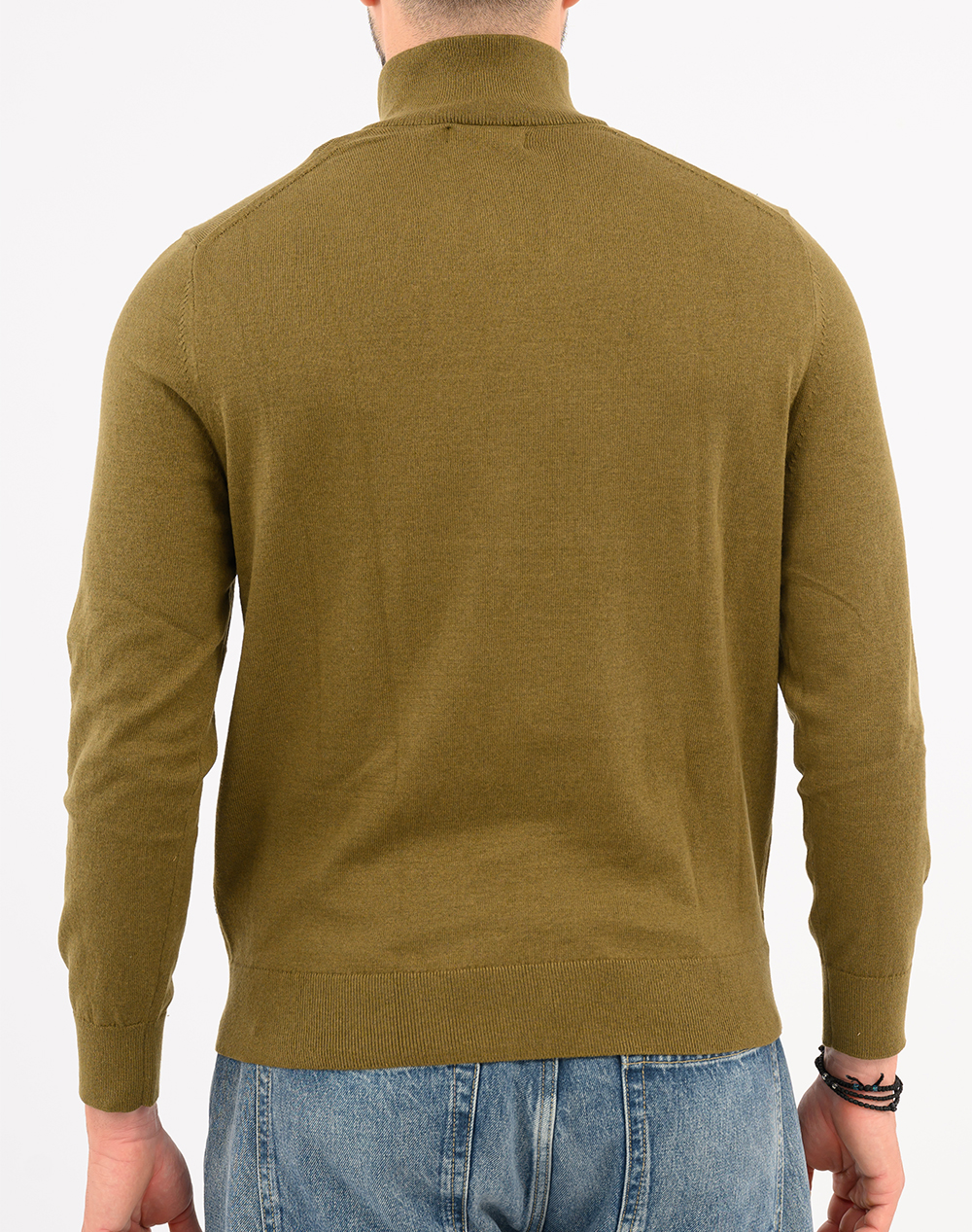 NAUTICA BLUZA TRICOTATA ΜΜ PERFORMANCE SOLID 1/4 ZIP (12GG)