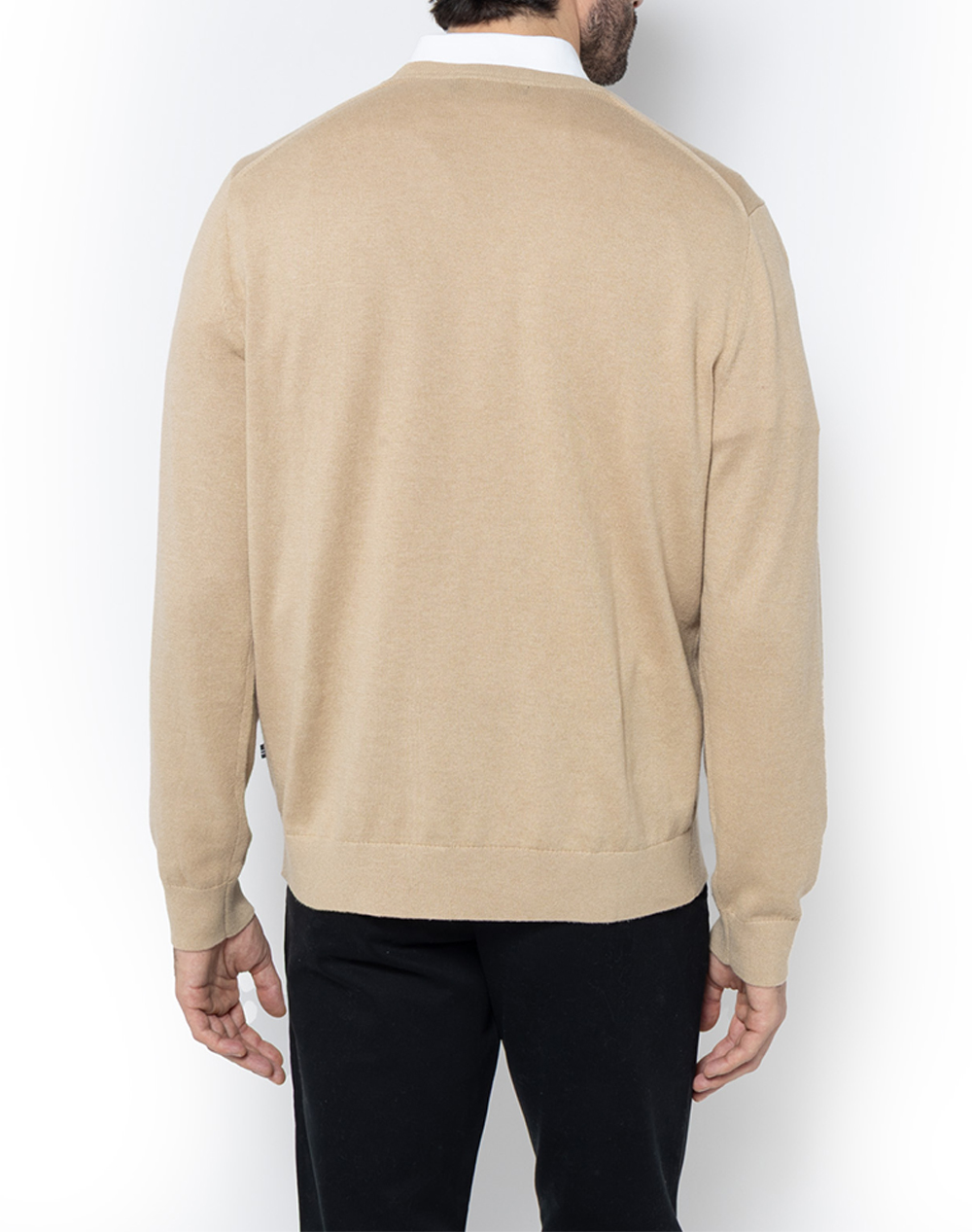 NAUTICA BLUZA TRICOTATA ΜΜ PERFORMANCE SOLID CREW (12GG)