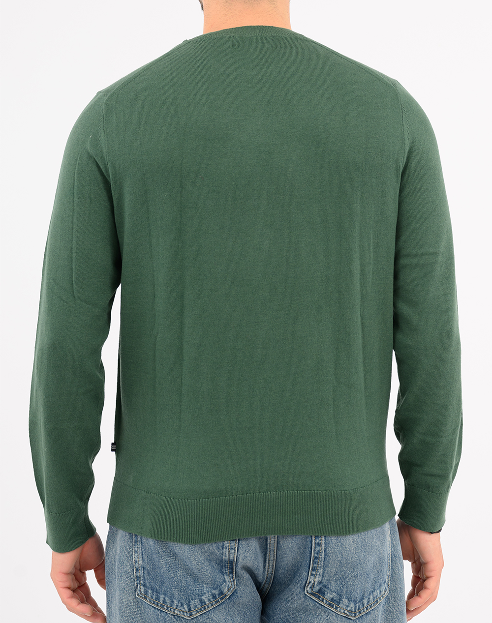 NAUTICA BLUZA TRICOTATA ΜΜ PERFORMANCE SOLID CREW (12GG)