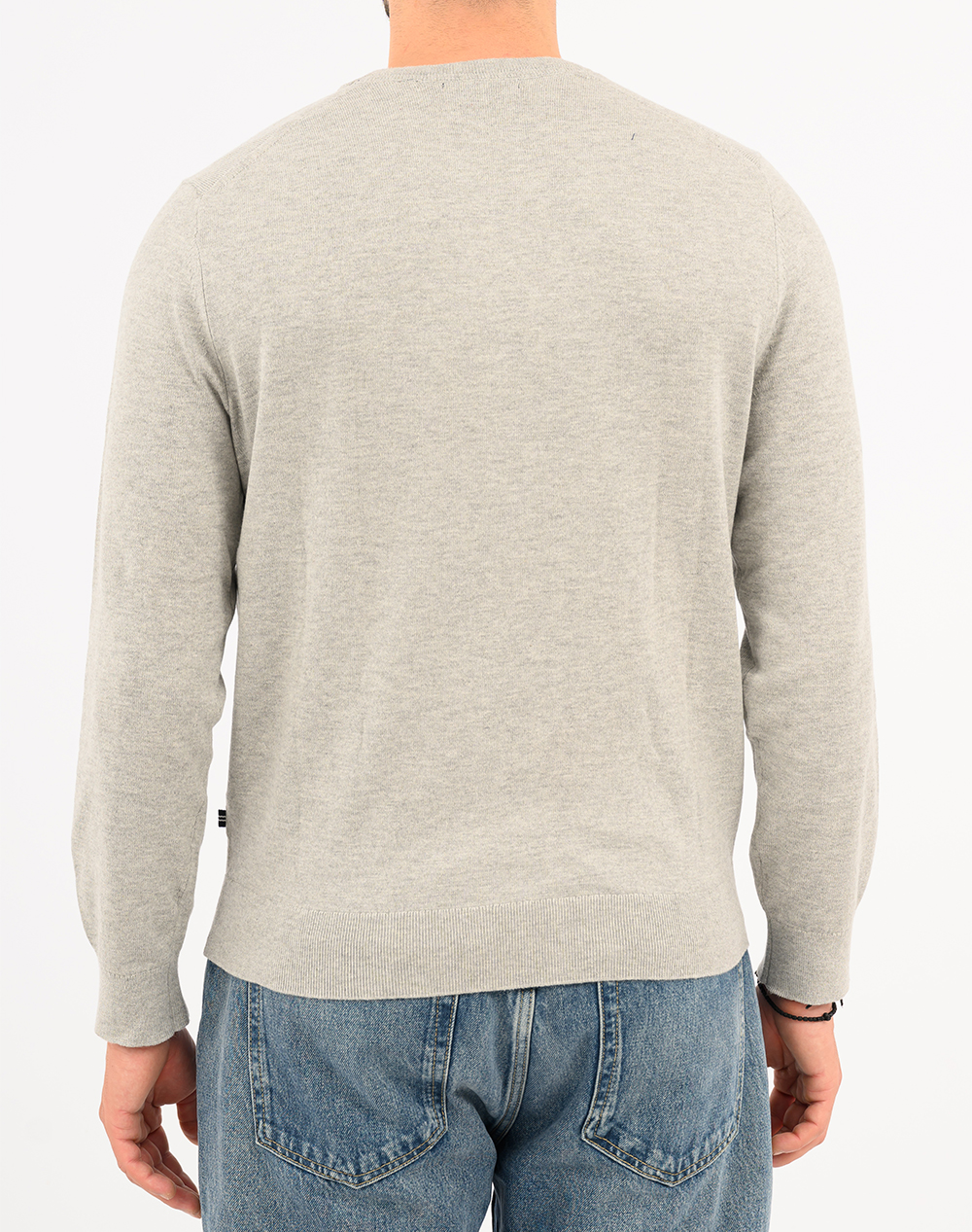 NAUTICA BLUZA TRICOTATA ΜΜ PERFORMANCE SOLID CREW (12GG)