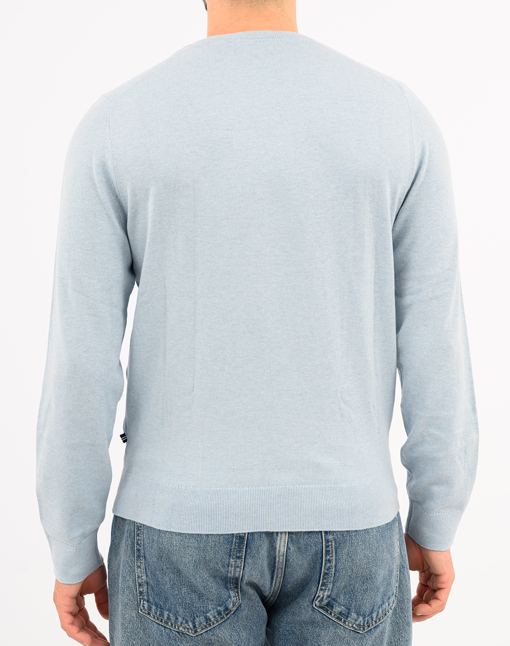 NAUTICA BLUZA TRICOTATA ΜΜ PERFORMANCE SOLID CREW (12GG)