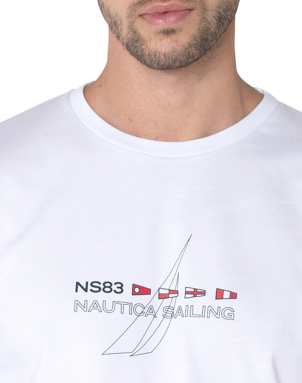 NAUTICA BLUZA T-SHIRT ΜΜ Aukai T-Shirt LS