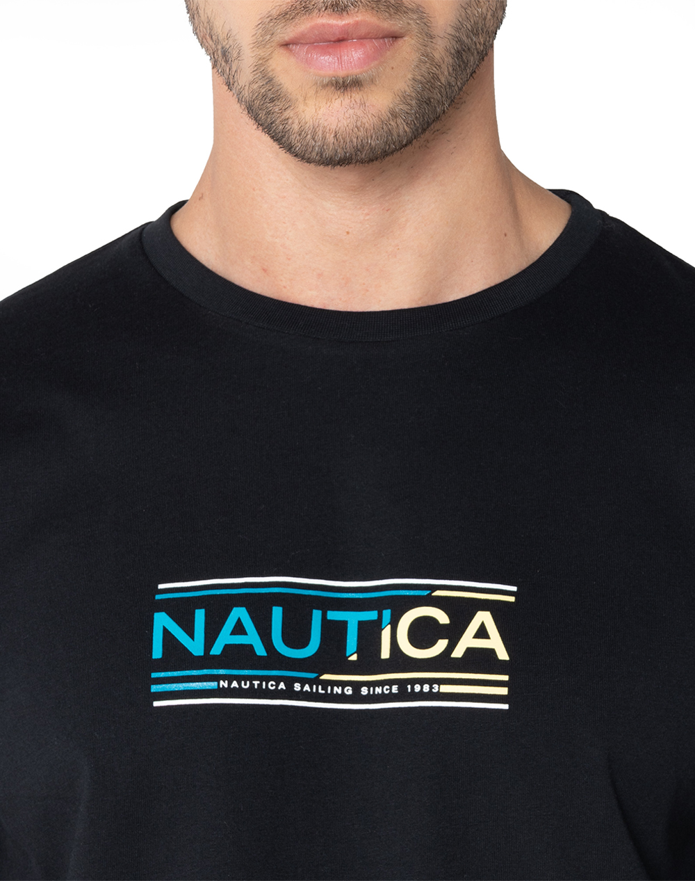 NAUTICA BLUZA T-SHIRT ΜΜ Eyote T-Shirt LS