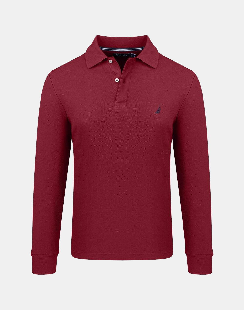 NAUTICA BLUZA POLΟ ΜΜ LS DECK POLO_SUSTAINABLE