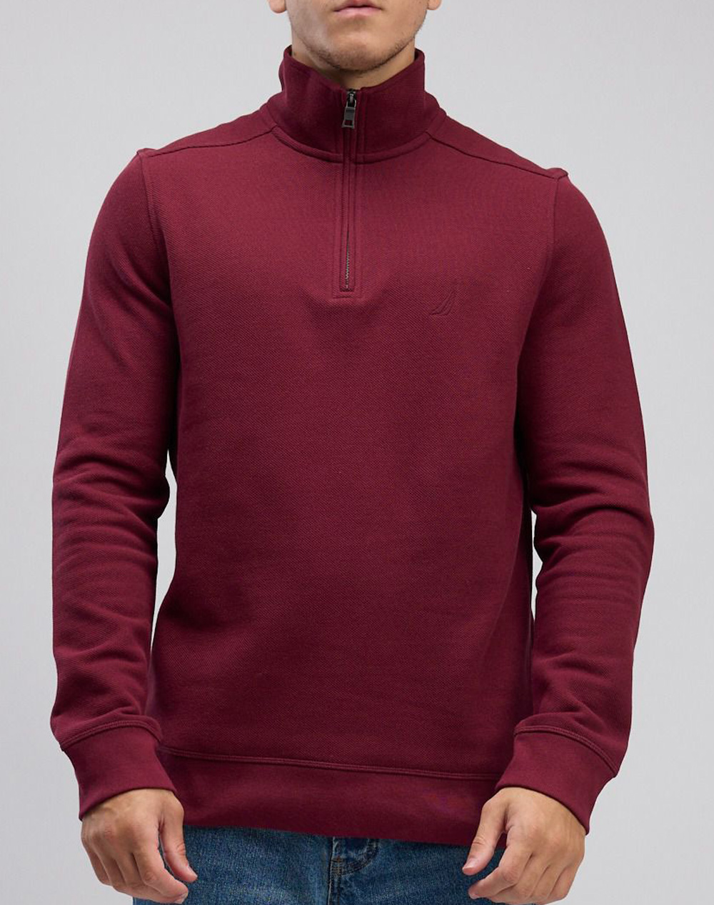 NAUTICA BLUZA HANORAC ΜΜ PIQUE FLEECE 1/4 ZIP