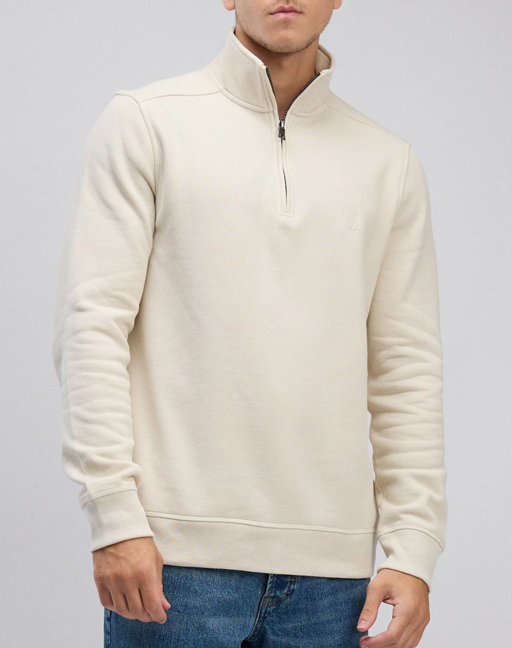NAUTICA BLUZA HANORAC ΜΜ PIQUE FLEECE 1/4 ZIP