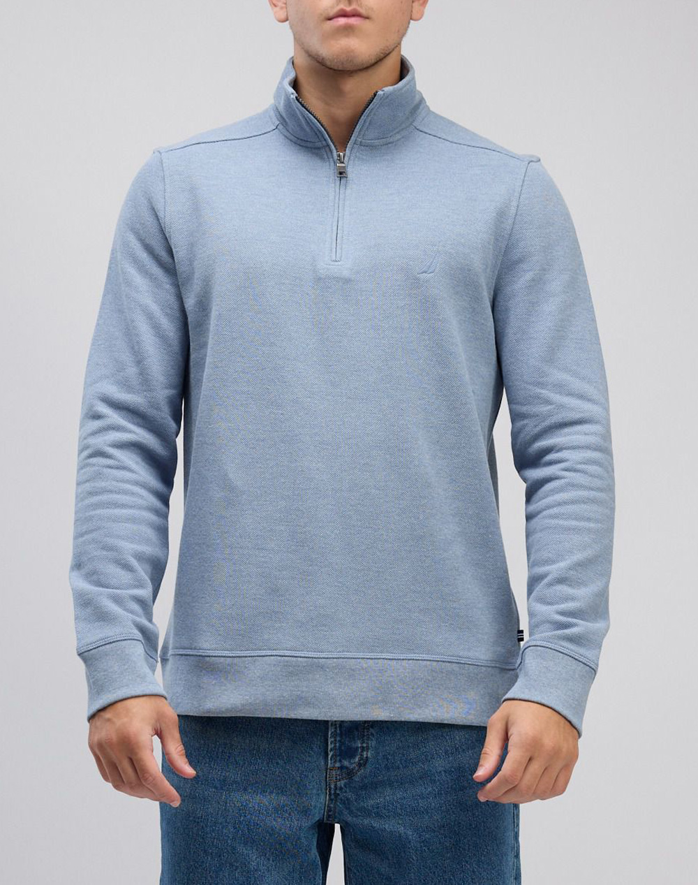 NAUTICA BLUZA HANORAC ΜΜ PIQUE FLEECE 1/4 ZIP