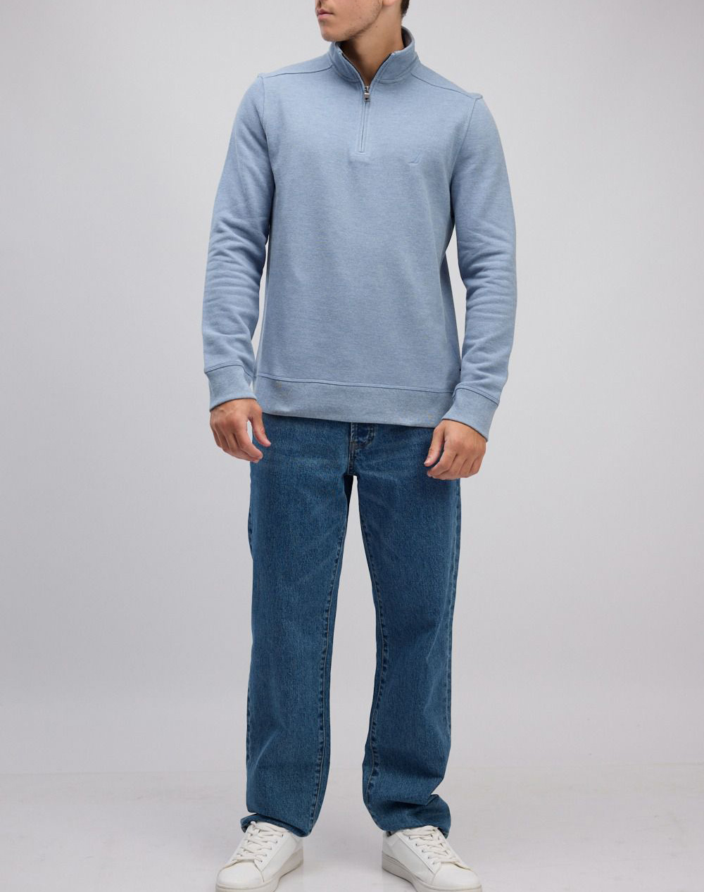 NAUTICA BLUZA HANORAC ΜΜ PIQUE FLEECE 1/4 ZIP