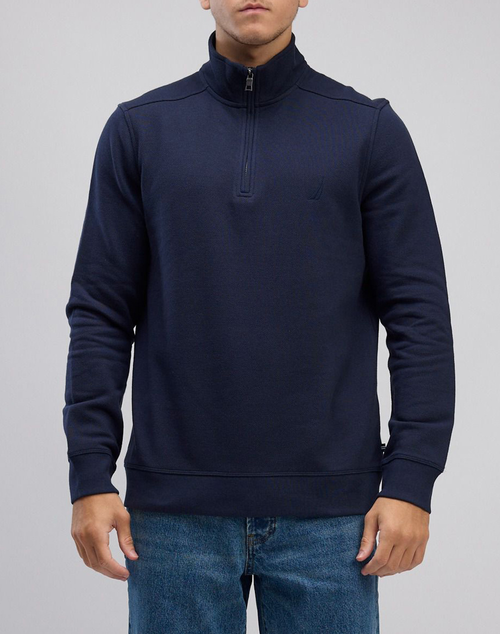NAUTICA BLUZA HANORAC ΜΜ PIQUE FLEECE 1/4 ZIP