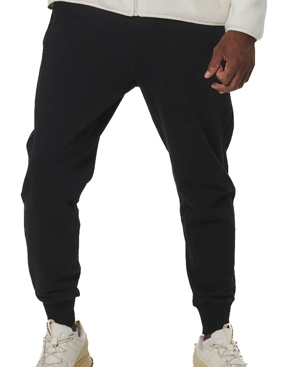 BODY ACTION MEN''S FLEECE SPORTSTYLE JOGGERS