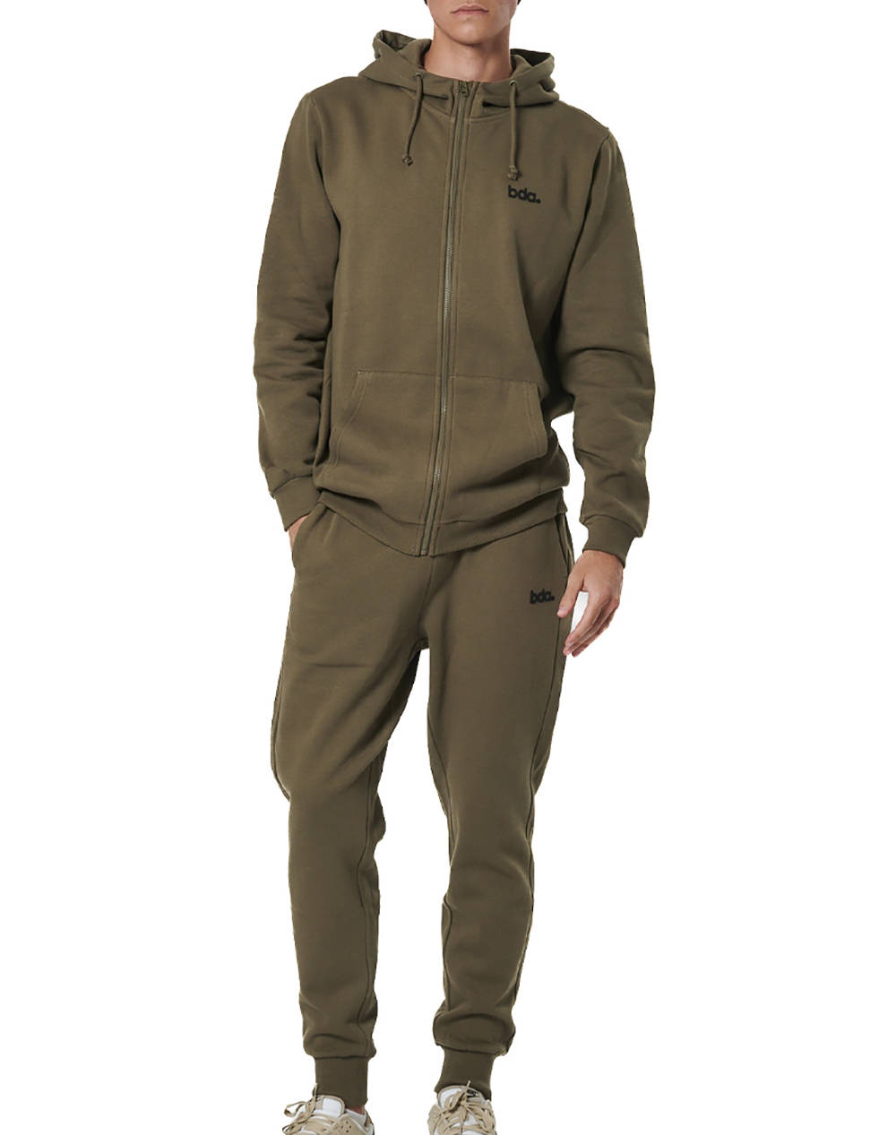 BODY ACTION MENS FLEECE SPORTSTYLE JOGGERS