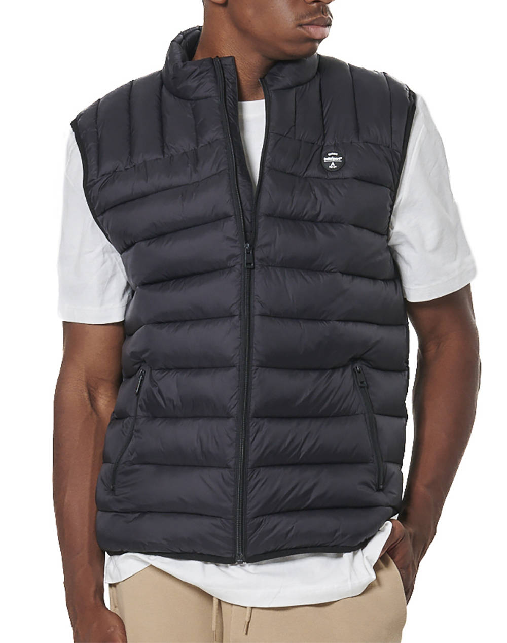 BODY ACTION MEN''S LIGHTWEIGHT QUILTED VEST
