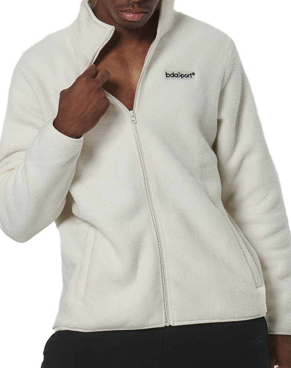 BODY ACTION MEN''S FULL-ZIP SHERPA FLEECE