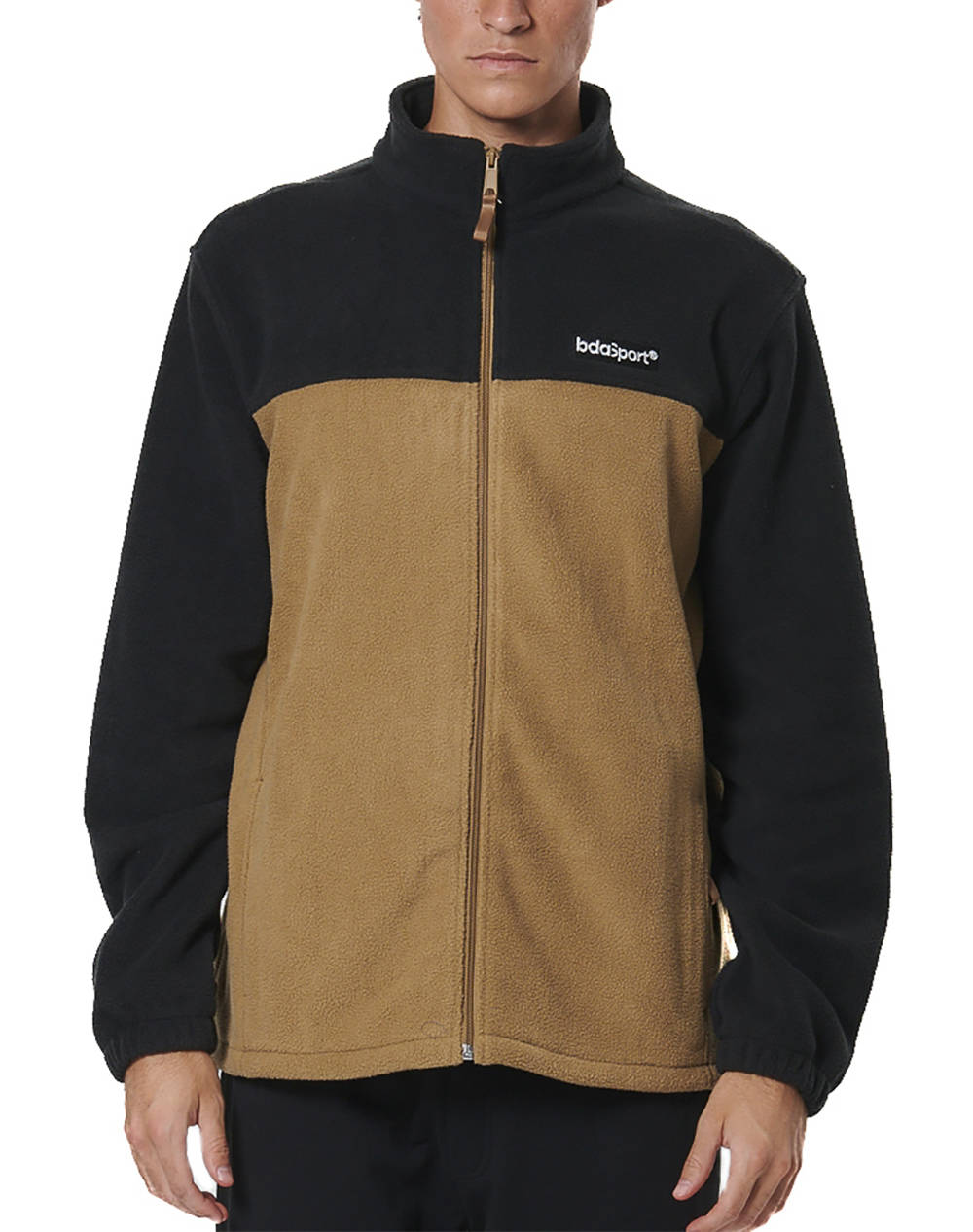 BODY ACTION MEN''S POLAR FLEECE JACKET