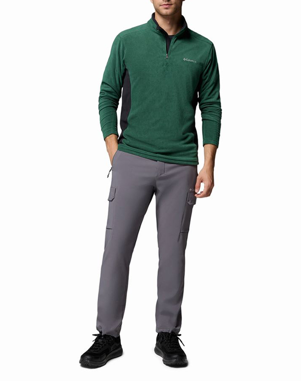 COLUMBIA BLUZA BARBATI Klamath Range™ II Half Zip Fleece