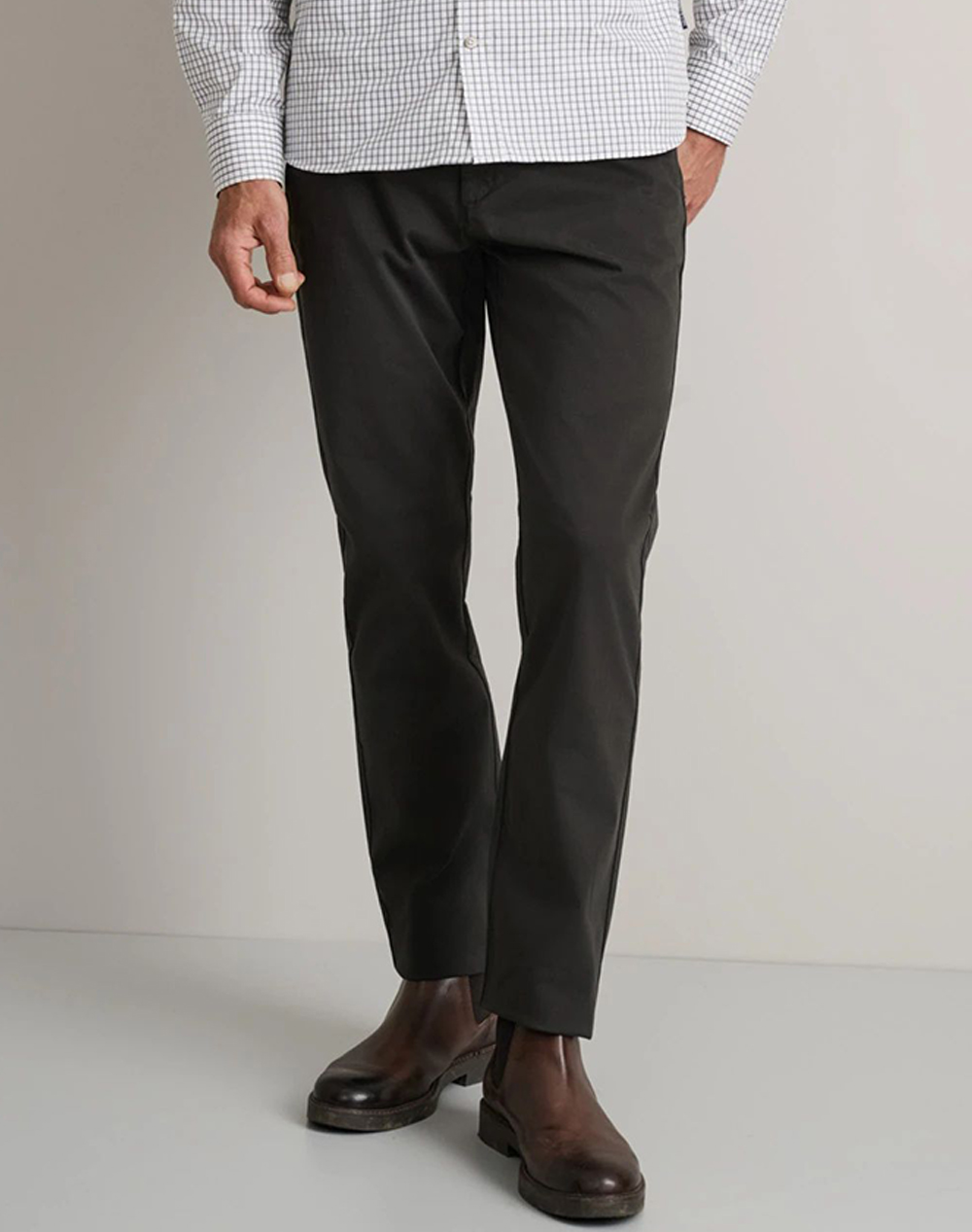 NAVY&GREEN PANTALONI MODERN FIT
