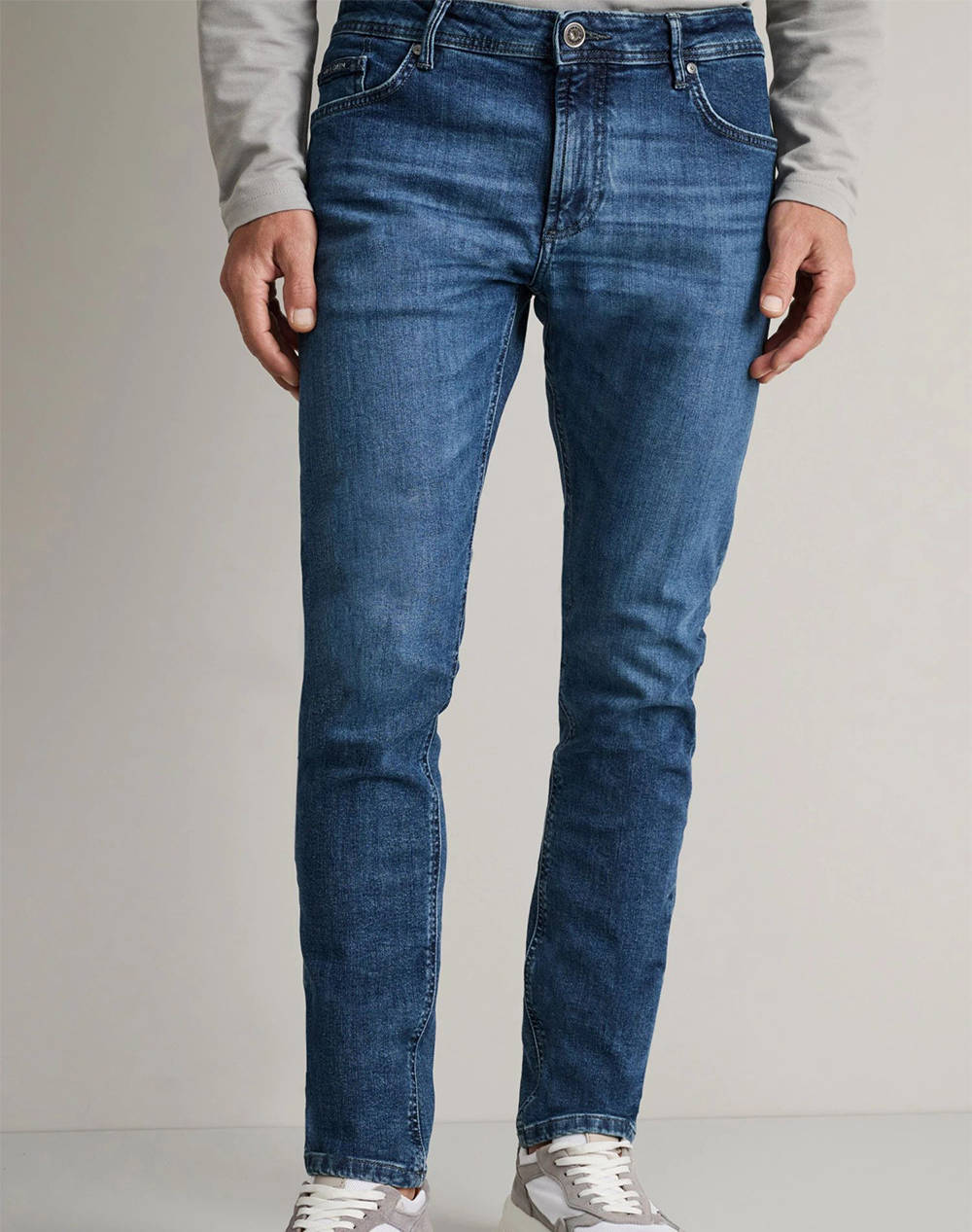 NAVY&GREEN PANTALONI DENIM