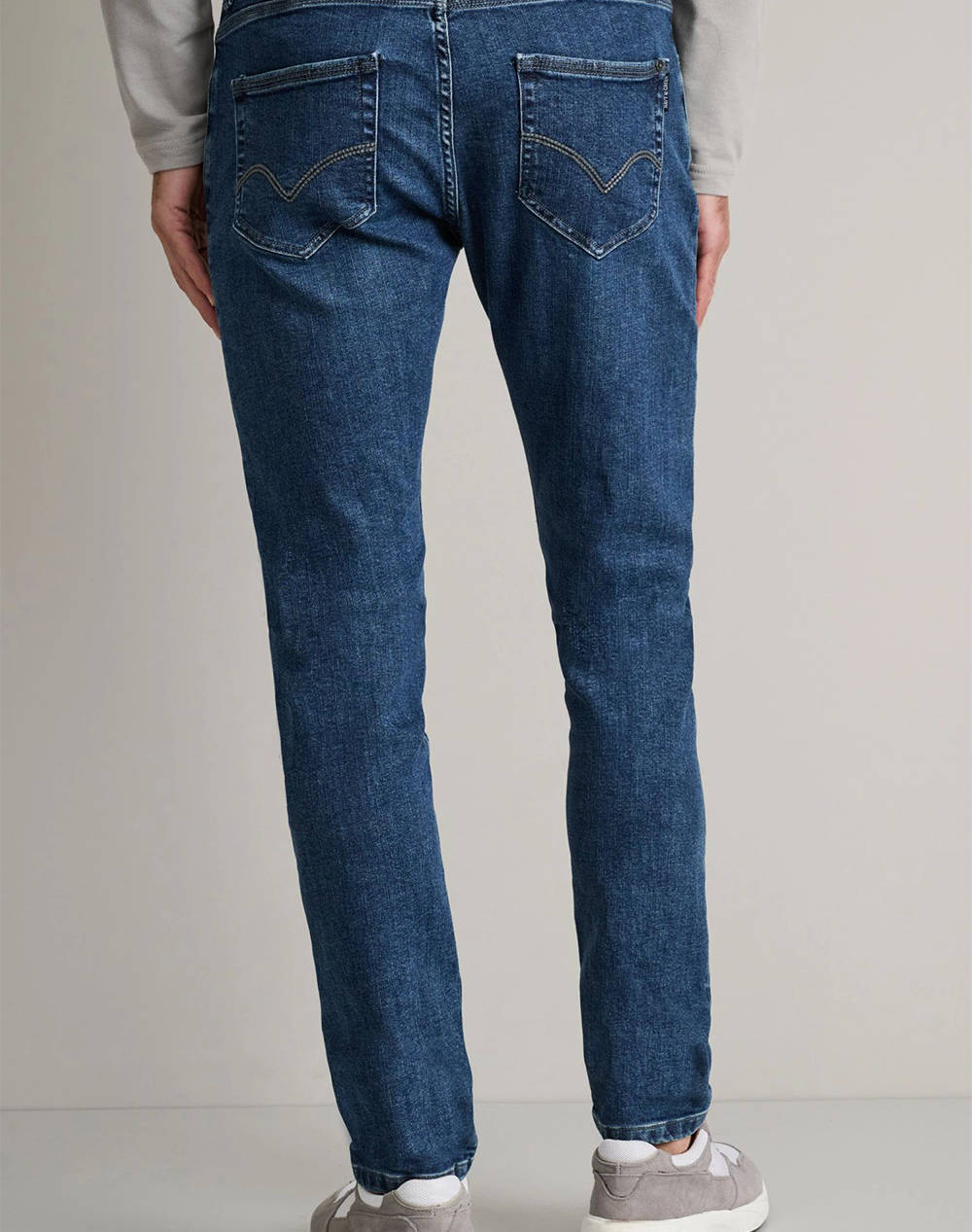 NAVY&GREEN PANTALONI DENIM