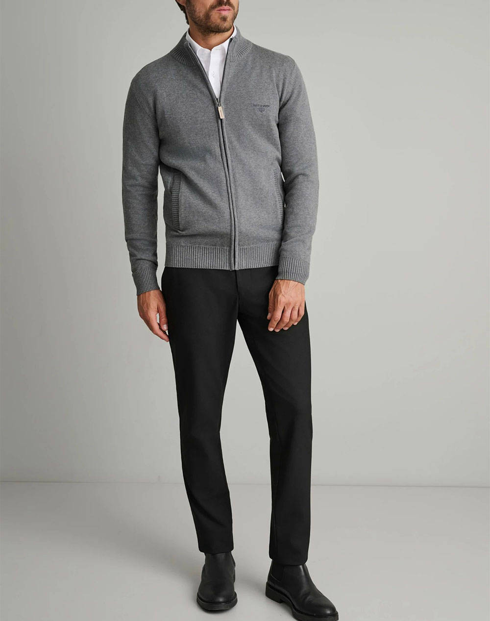 NAVY&GREEN PANTALONI-JOGGING