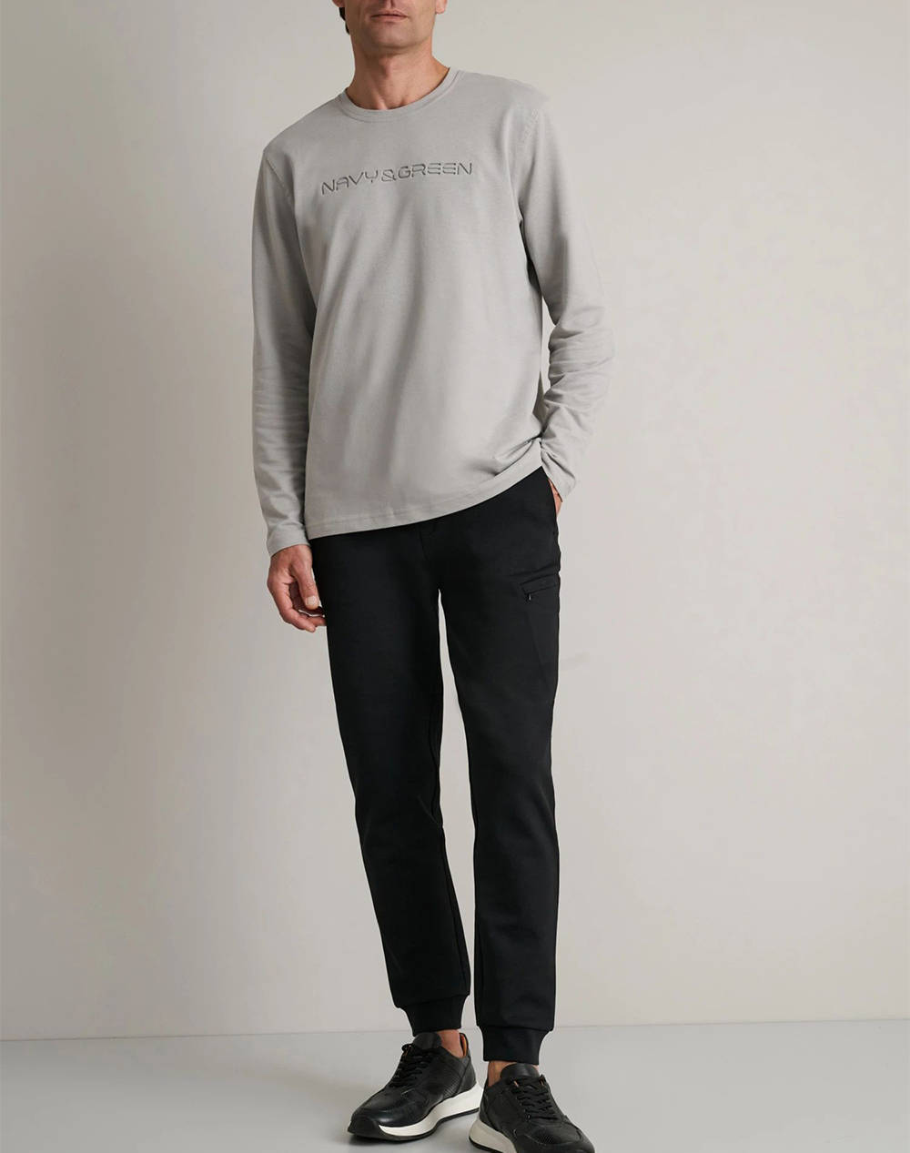 NAVY&GREEN PANTALONI TRENING