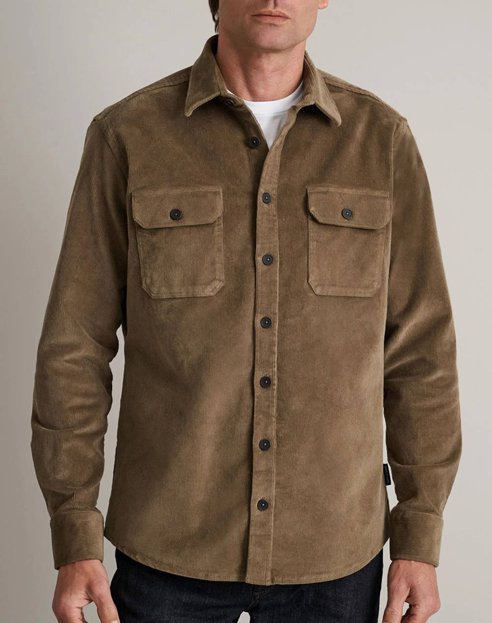 NAVY&GREEN OVERSHIRT