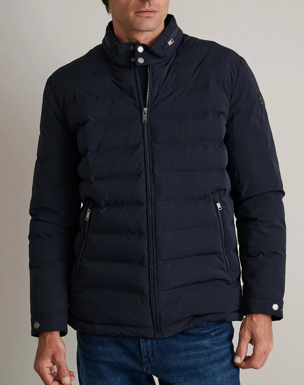 NAVY&GREEN JACKET CU GLUGA DETASABILA