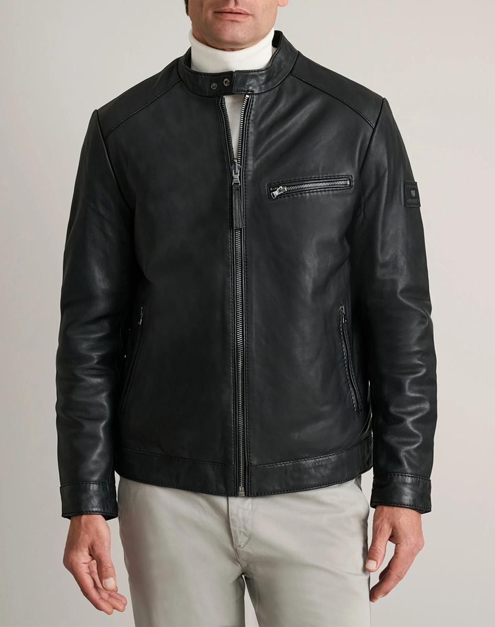 NAVY&GREEN JACKET PIELE