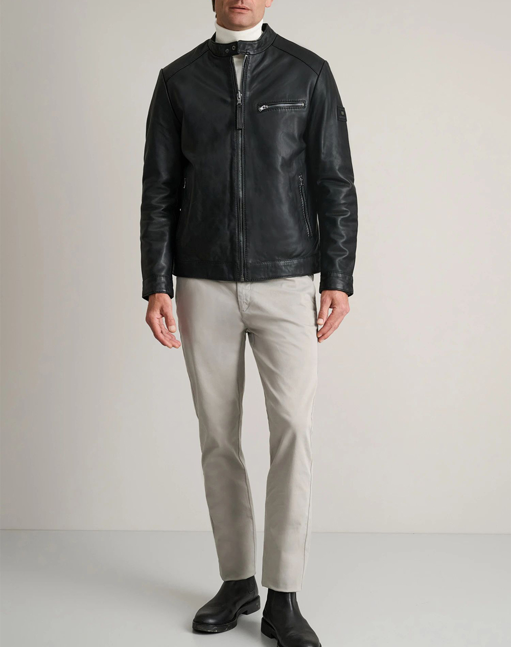 NAVY&GREEN JACKET PIELE