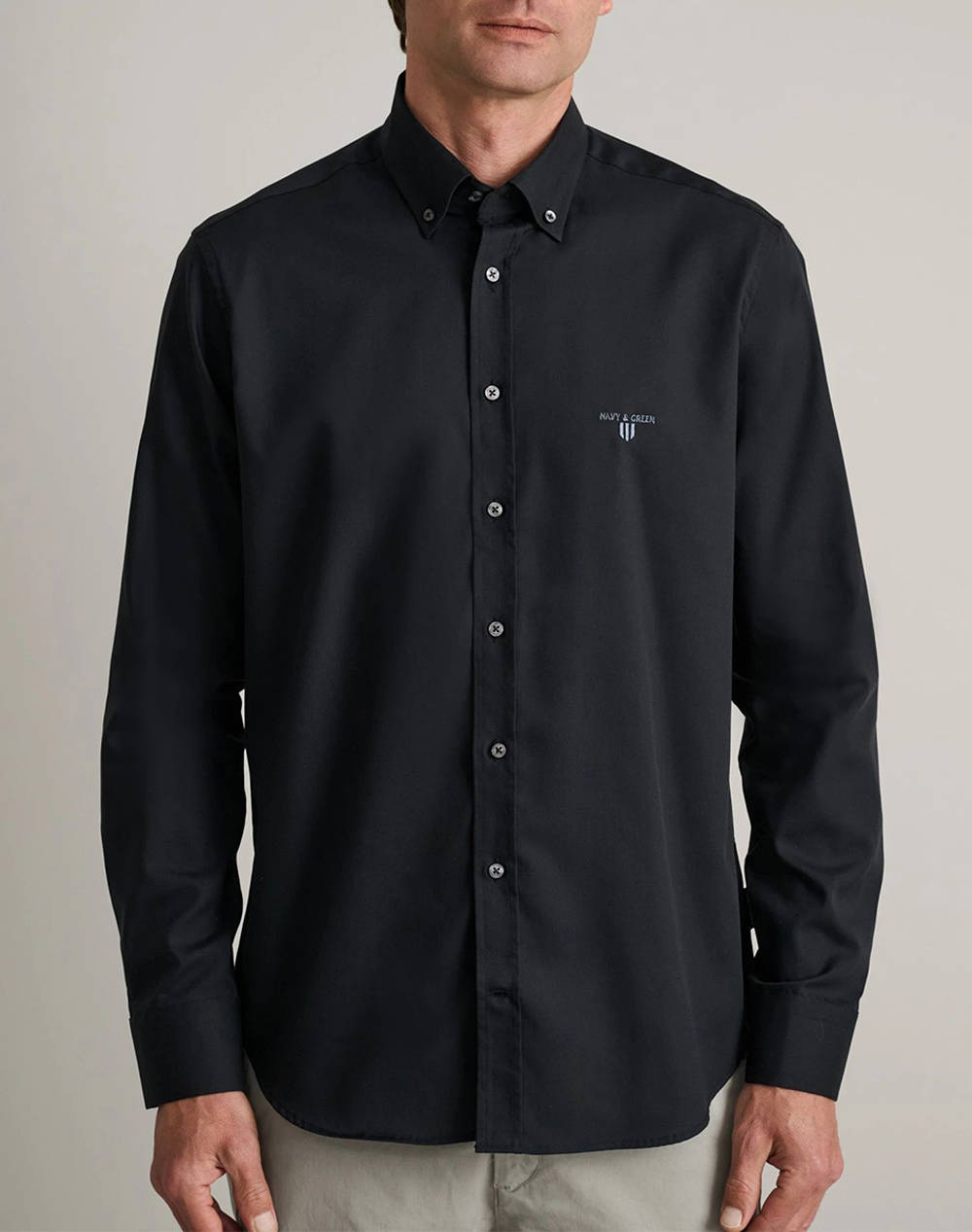 NAVY&GREEN CAMASA