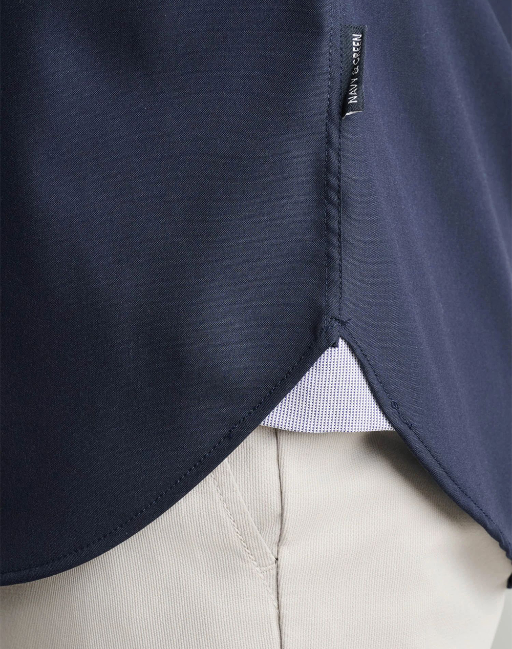 NAVY&GREEN CAMASA