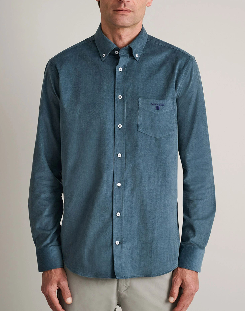 NAVY&GREEN CAMASA